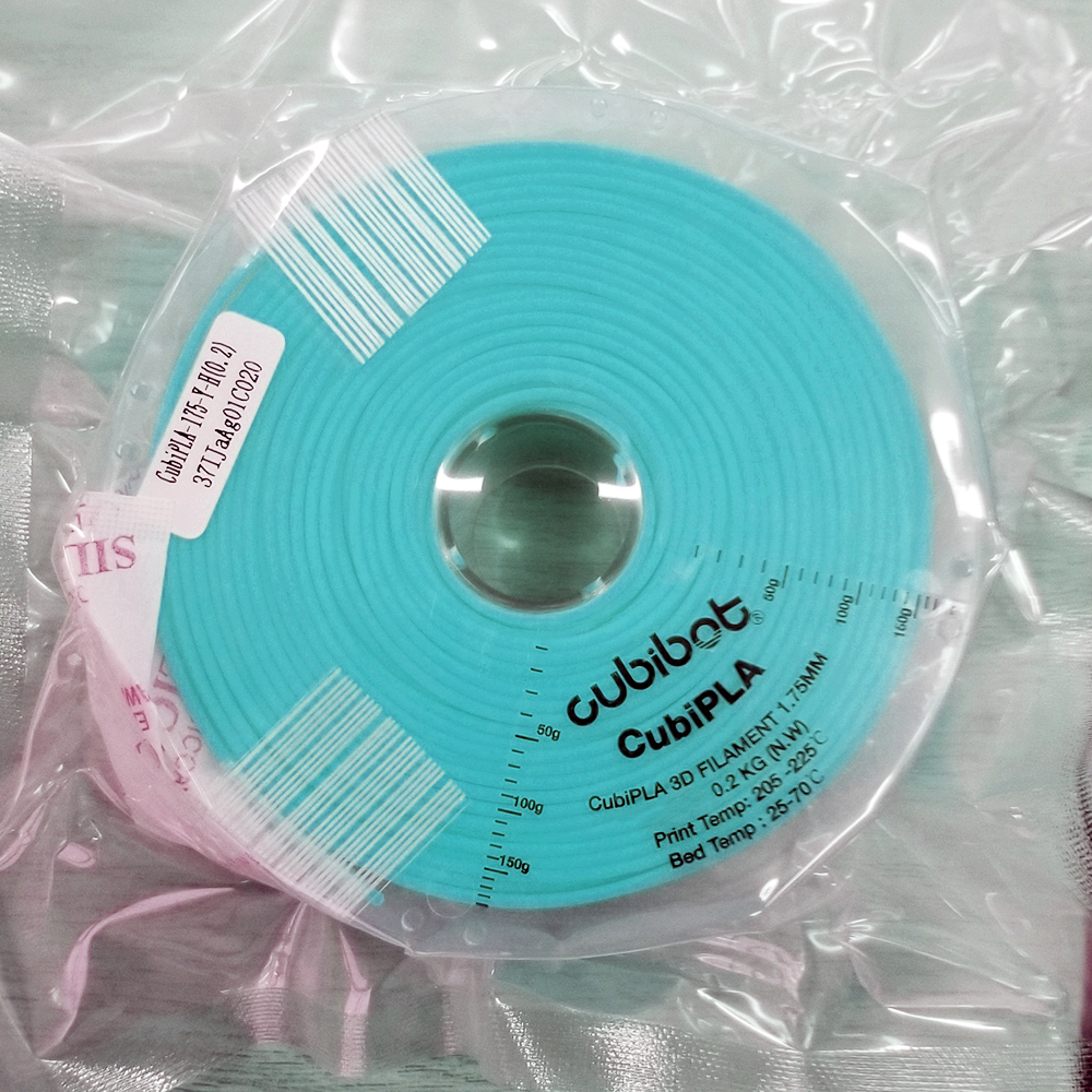 Cubibot 3D printer Aqua filament - Cubifila