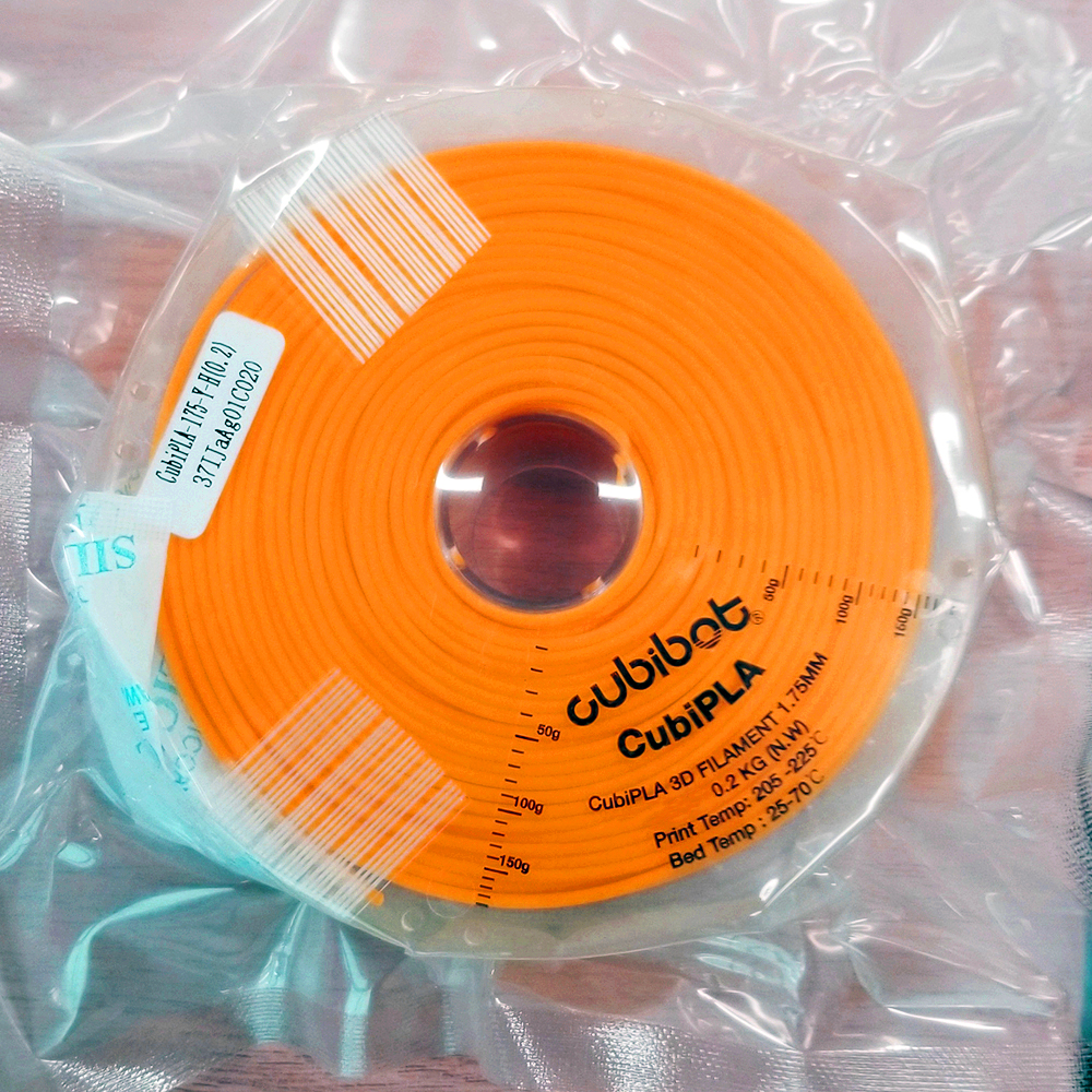 Cubibot 3D printer Orange filament - Cubifila